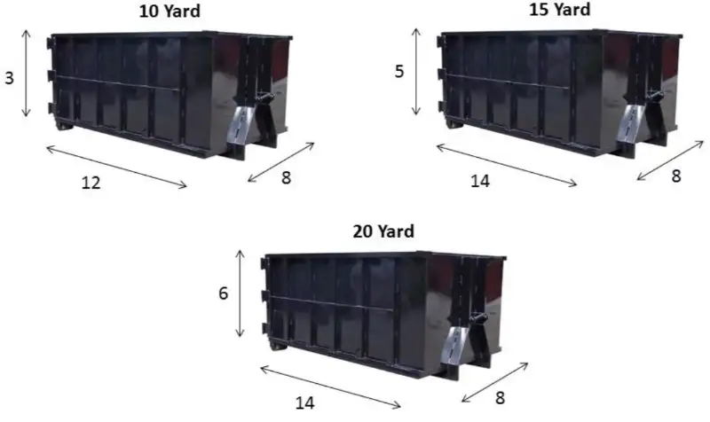 Roll-Off Dumpster Sizes in Leicester, MA
